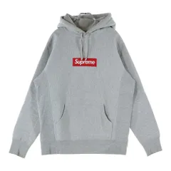 SUPREME (シュプリーム) 12AW Box logo Hooded Sweatshirt ボックスロゴ フーデッドスウェットシャツ パーカー グレー