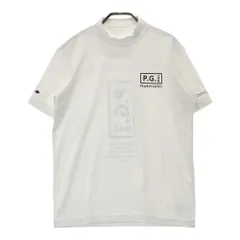 サイズ：4 PEARLY GATES パーリーゲイツ 2023年 半袖ハイネックTシャツ  ホワイト系 [240101583810] ゴルフウェア メンズ ストスト