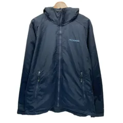 Columbia　ナイロンジャンパー　マウンテンパーカー　アウター　フード　フルジップ　無地　ワンポイント　ブランドロゴ　刺しゅう　オーバーサイズ　アウトドア　古着