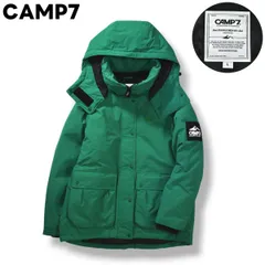 【極暖】 キャンプセブン CAMP7 キルティング ダウン ジャケット ナイロン ジャンパー パーカー ウィンドブレーカー 撥水加工 L グリーン アウトドア カジュアル ウェア タウンユース レジャー レディース ♪