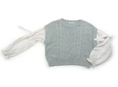 【メゾピアノ/mezzopiano】ニット・セーター 130サイズ 女の子【子供服・ベビー服】（2012959）