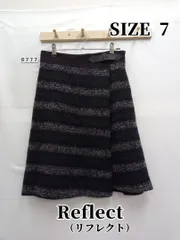 6777　Reflect（リフレクト）　ひざ丈スカート　S