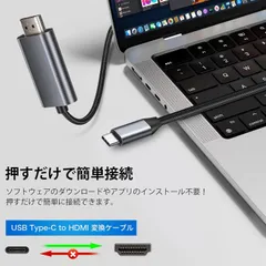 【4K対応】 HDMI Type-C to Hdmi ケーブル HDM I 変換