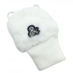 [New] Ampasu Hand Warmer, White Fur, Right Hand, Women's Golf Wear