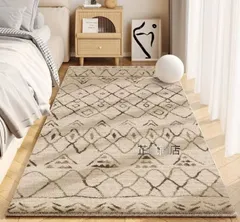 人気商品 ハイクオリティ 加厚カシミア ベッドサイドカーペット ラグジュアリー リビングソファ・テーブル・ベッド下マット