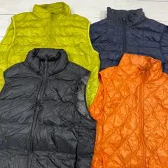 S443★ メンズ ユニクロダウン ベスト おまとめ 10点 ジップアップ ライトダウン