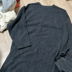 マタニティ服可能 ブラック ONE PIECE