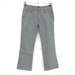 エドウィンPremiere パンツ 白×黒 千鳥格子 裏微起毛 レディース 7 ゴルフウェア EDWIN GOLF