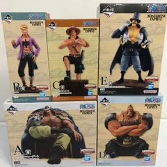 ▲一番くじ ワンピース 白ひげ海賊団 オヤジと息子たち フィギュア 5個セット 未開封品 smop093457