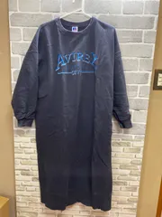 A【A25-42】◇   RUSSELL ATHLETIC    Freeサイズ　ワンピース　グレー