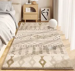 人気商品 ハイクオリティ 加厚カシミア ベッドサイドカーペット ラグジュアリー リビングソファ・テーブル・ベッド下マット