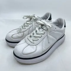 オニツカタイガー デレシティ 24.5 ホワイト 1183b873 厚底 チャンキー モノトーン