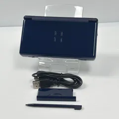 DS Lite エナメルネイビー 遊べるセット 動作確認済み 外装美品 ニンテンドー Nintendo dslite DSLITE DS Lite 任天堂