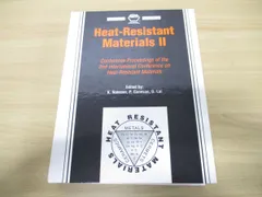 ▲01)【1点限り!】Heat-Resistant Materials II/K.Natesan/ASM/1995年発行/洋書/耐熱材料2/工学/A