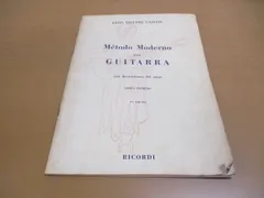 ▲01)【1点限り!】Leon Vicente Gascon/レオン・ビセンテ・ガスコン ギターの現代的なメソッド/スペイン語洋書/RICORDI/A