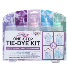 Tulip One-Step Tie-Dye Kit チューリップワンステップタイダイキット 5色キット かわいいパステル DIY 絞り染め 