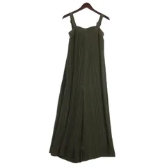 ロイヤルパーティー ROYAL PARTY プリーツ オーバーオール カーキ F ■FF