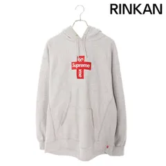 シュプリーム  20AW  Cross Box Logo Hooded Sweatshirt クロスボックスロゴフーデッドスウェットシャツパーカー メンズ XL ※12/28～1/6 発