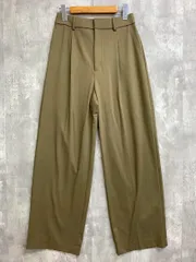 UNIQLO ユニクロ 221-469854 24年モデル タックワイド パンツ sizeM/オリーブ ■■ レディース