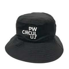 PW CIRCULUS ピーダブリュサーキュラス  バケットハット  ブラック系 F [240101577287] ゴルフウェア ストスト