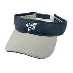 BEAMS GOLF ビームスゴルフ  サンバイザー  ネイビー系 L [240101591040] ゴルフウェア ストスト