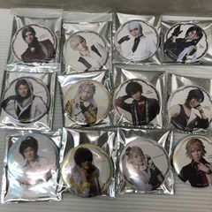 □ミュージカル刀剣乱舞 缶バッジ 12個 まとめ 中古品 smmetc093458