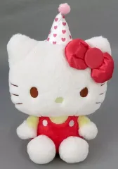 【中古】ぬいぐるみ ハローキティ アニバーサリーパーティーBIGぬいぐるみ 「モンチッチ×ハローキティ」