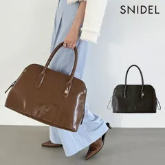 【新作10%OFF】【即納】 スナイデル SNIDEL バッグ 25秋冬 ラージバッグ ハンドバッグ トートバッグ 大きめ A4 swgb254632
