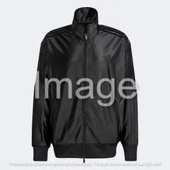 2443 adidas オーバーサイズ ファイヤーバード トラックトップ 黒