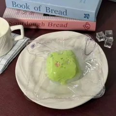 BLACKPEARLSTUDIO　ブラックパールスタジオ　花メロンミルク　水感　スクイーズ　とろんスクイーズ　にぎにぎ　捏捏　一つ　みずみずしい　チャーム　飾り