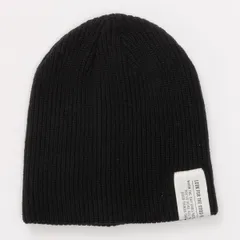 【新品・未使用】 ニット帽 メンズ ニットキャップ ビーニー ワッチキャップ おしゃれ かわいい かっこいい ストリート カジュアル 韓国ファッション Y2K スノボ スキー 防寒 保温 暖かい 通勤 流行 帽子 BLACK ブラック 黒 CA13-107