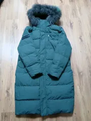 バラ シェル バスキア メンズ ゴルフ グース ダウンジャケット ロング丈 110