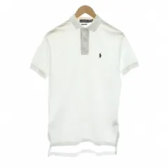 ポロ ラルフローレン POLO RALPH LAUREN CLASSIC FIT ポロシャツ カットソー 鹿の子 半袖 XS 白 ホワイト /KU