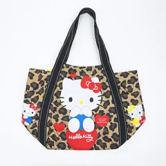 サンリオ ハローキティ ハート バルーントートバッグ レオパード Sanrio