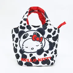サンリオ ハローキティ 中綿ミニトートバッグ うし総柄 ランチ Sanrio