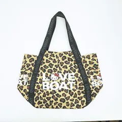 サンリオ ハローキティ ×LOVEBOAT(ラブボート) バルーントートバッグ(ロゴ) レオパード Sanrio