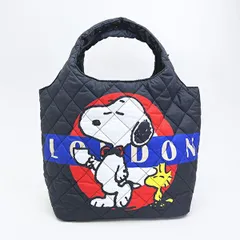 スヌーピー ロンドン 中綿トートバッグ  SNOOPY