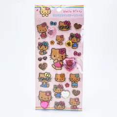 サンリオ ハローキティ 日焼け キラキララインストーンシール 文具 sanrio