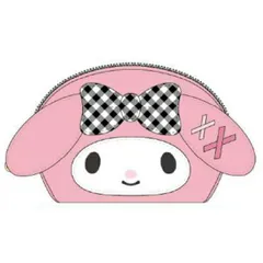 サンリオ マイメロディ おそろいギンガムチェック シリーズ オーバルミニポーチ Sanrio