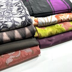 8158☆送料込み❣️ 絞り 着物 4枚 まとめ売り❣️ 絞り 着物 4枚 正絹 着物まとめ売り 同梱購入歓迎 リメイク用 着付け