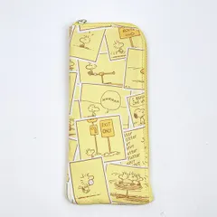 スヌーピー 耐熱ポーチ(S) イエロー コミック トラベル SNOOPY