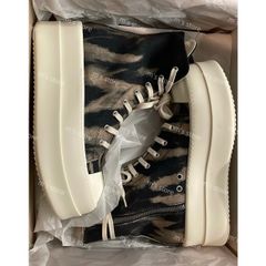 RICKOWENS DRKSHDW メガ ダブル バンパー ハイカットスニーカー - メルカリ