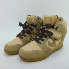 MADFOOT! マッドフット! ハイカットスニーカー ブラウン系 スエード キャンバス 24cm メンズ レディース E-4-6