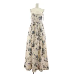 ココディール COCO DEAL キャミワンピース ロング キャミソール 1 白 ホワイト 紫 パープル 花柄 /RR