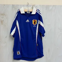 サッカー　日本代表　ユニフォーム　1999年　adidas   ブルー