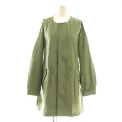 アーバンリサーチ ドアーズ URBAN RESEARCH DOORS 24SS ノーカラーモッズコート スプリングコート M カーキ /DF ■OS