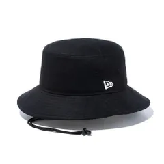 ニューエラ NEW ERA ハット アドベンチャー ライト アドベンチャーハット HAT バケット サファリハット バケハ メンズ レディース ブラック 黒 ベージュ 帽子 S-M[約57cm] ブラック