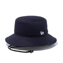 ニューエラ NEW ERA ハット アドベンチャー ライト アドベンチャーハット HAT バケット サファリハット バケハ メンズ レディース ブラック 黒 ベージュ 帽子 S-M[約57cm] ネイビー