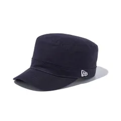 ニューエラ new era ワークキャップ WM-01 ミリタリーキャップ メンズ レディース 帽子 7-3/8[58.7cm] ネイビー×ホワイト