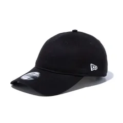 ニューエラ NEW ERA 無地 無字 9TWENTY 920 ロングバイザー 未洗い 帽子 野球帽 メンズ レディース 9TWENTY LONG VISOR Non Washed M/L[約57.7～61.5cm] ブラック